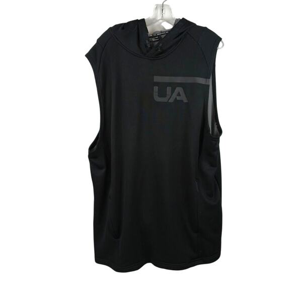 UNDER ARMOUR XXL Hoodie Sleevelessn Fitted Coldgear - Picture 1 of 7